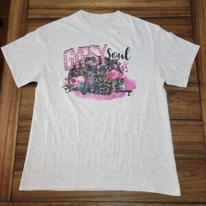 Gypsy Soul Grey Tee - Size Medium